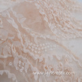 Knit Floral Lace Polyester Sequin Embroidery Mesh Fabric